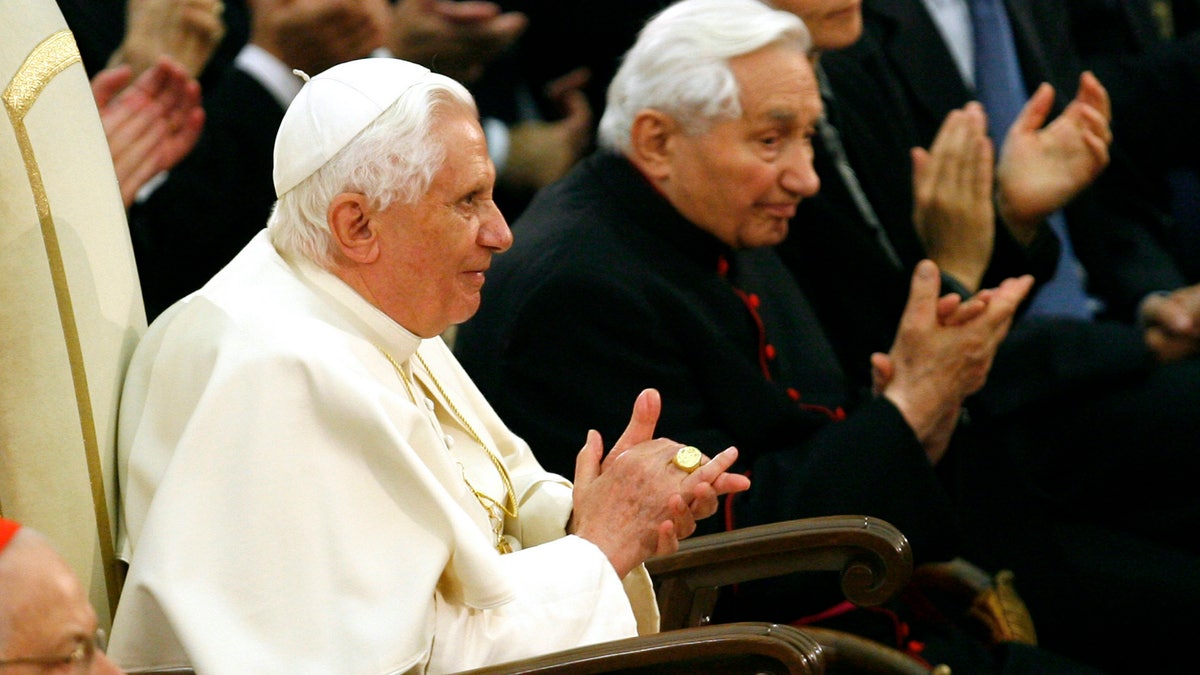Pope Benedict XVI and his brother Georg