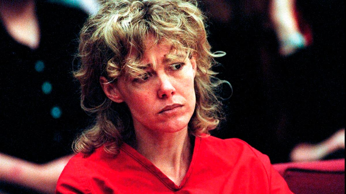 In this Feb. 6, 1998, file photo, Mary Kay Letourneau listens to testimony during a court hearing in Seattle Letourneau, who married her former sixth-grade student after she was convicted for raping him, has died. (Alan Berner/The Seattle Times via AP, Pool)
