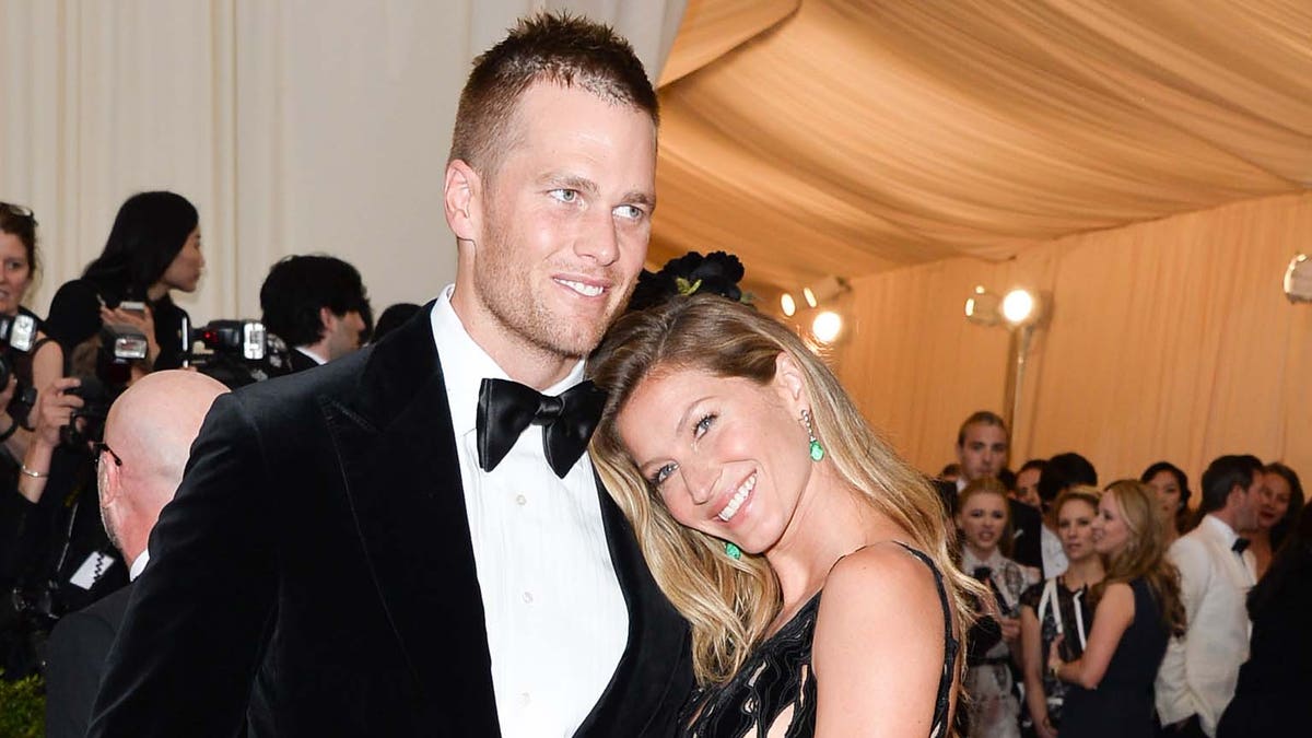 Tom Brady and Gisele Bundchen attend the 'Charles James: Beyond Fashion' Costume Institute Gala at the Metropolitan Museum of Art on May 5, 2014, in New York City. (Photo by George Pimentel/WireImage)