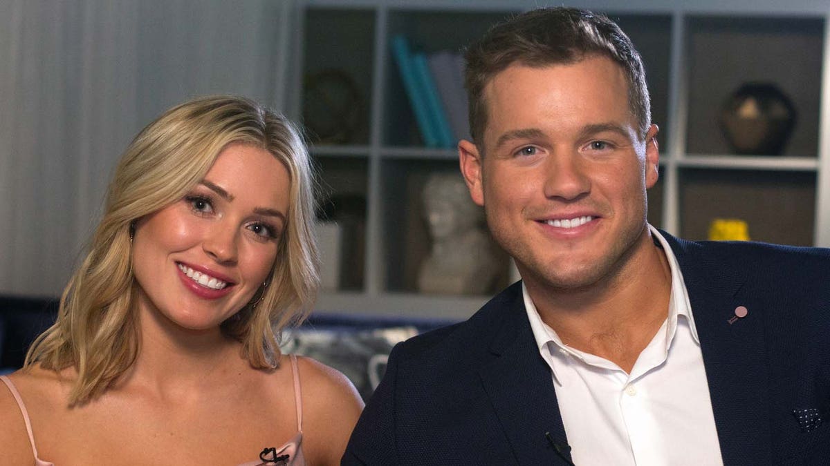 Cassie Randolph and Colton Underwood.