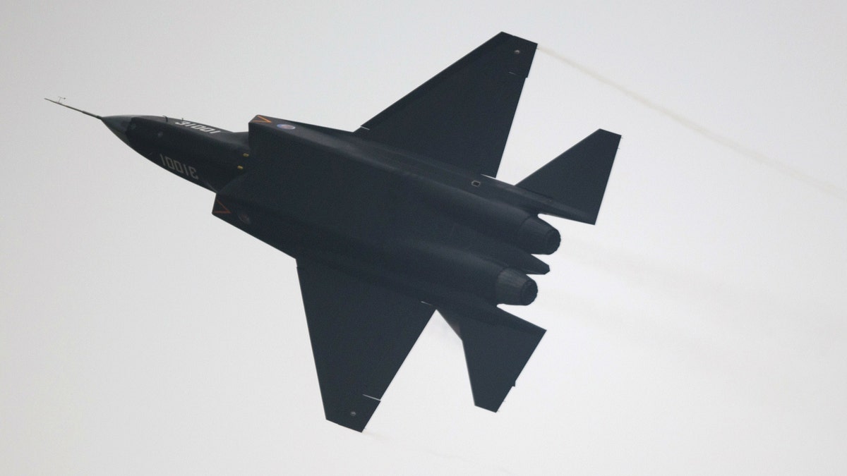 A Chinese J-31 stealth fighter