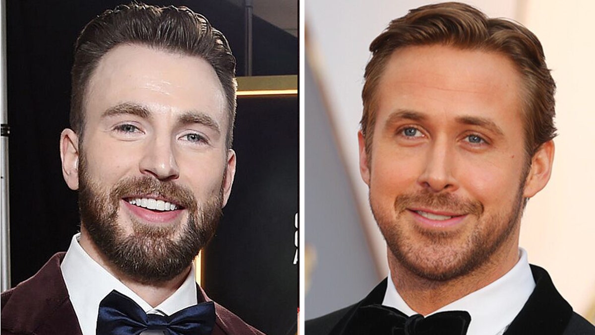 Chris Evans and Ryan Gosling