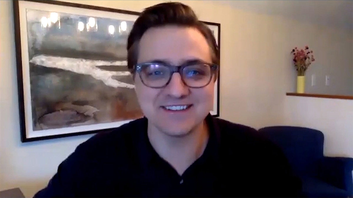 LATE NIGHT WITH SETH MEYERS -- Episode 975A -- Pictured in this screen grab: Chris Hayes during an interview on April 15, 2020 -- (Photo by: NBC/NBCU Photo Bank via Getty Images)