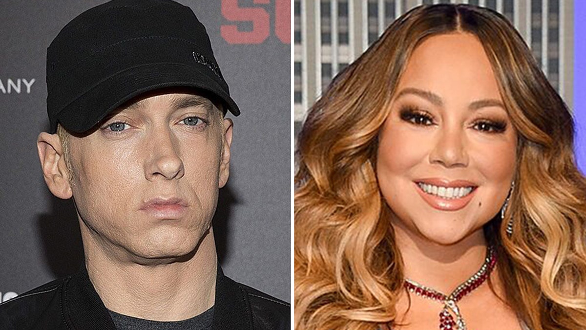 Real Eminem - Eminem 'stressed out' about Mariah Carey's upcoming memoir: report | Fox  News