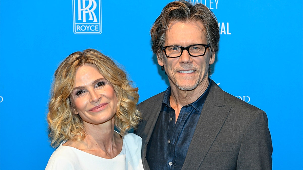 Kevin Bacon reveals wife Kyra Sedgwick has bejeweled lace