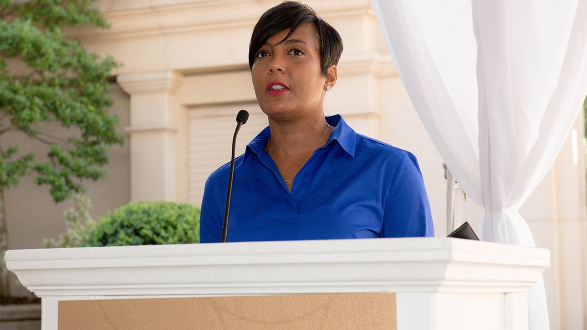 Mayor Keisha Lance Bottoms is seen onstage at St. Regis Buckhead on June 17, 2019 in Atlanta, Georgia. (Photo by Marcus Ingram/Getty Images for City Of Hope)