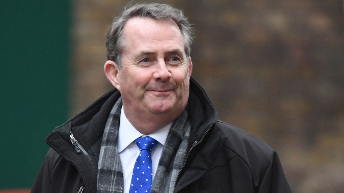 Jan 30, 2020: Dr Liam Fox in Downing Street, London, ahead of a meeting. (Stefan Rousseau/PA Wire via Getty Images)