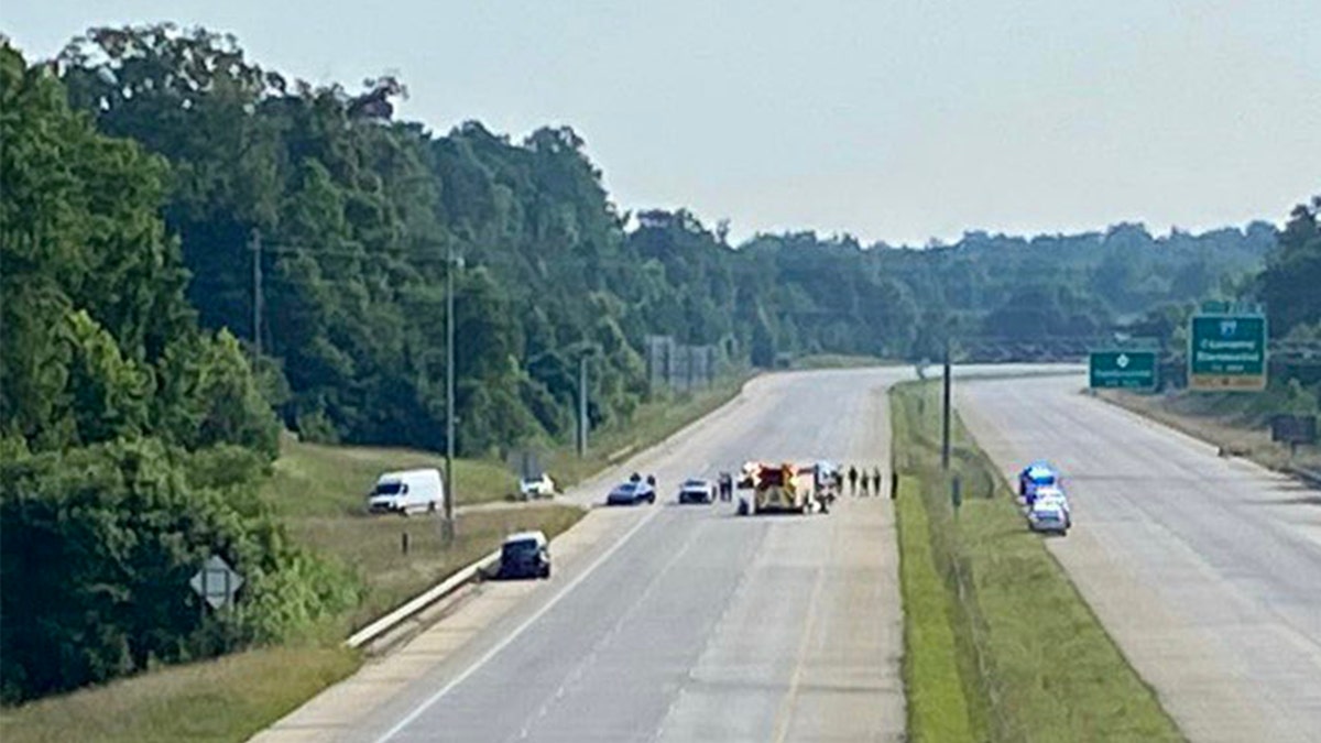 I-485 in Charlotte, N.C., was closed after a vehicle struck a trooper.