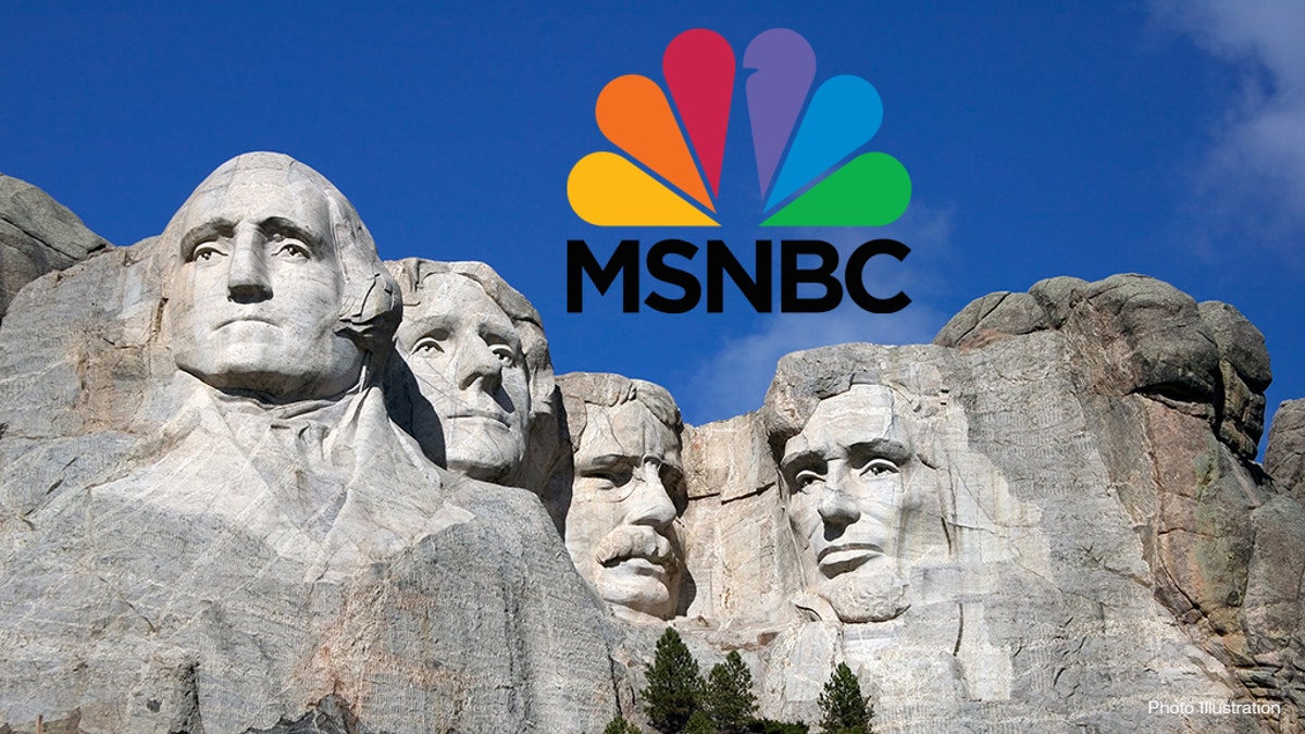 MSNBC’s opinion of Moun Rushmore has changed over the years, as the liberal network trashed it during coverage of President Trump’s recent speech but filmed a promotional advertisement there back in 2012.