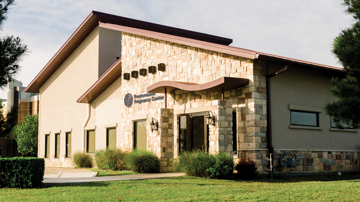 A rendering of the new pro-life pregnancy center in Dallas.