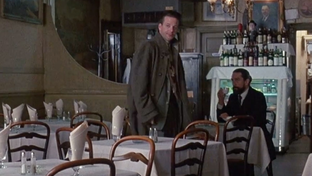 Mickey Rourke (left) and Robert De Niro in 'Angel Heart.'