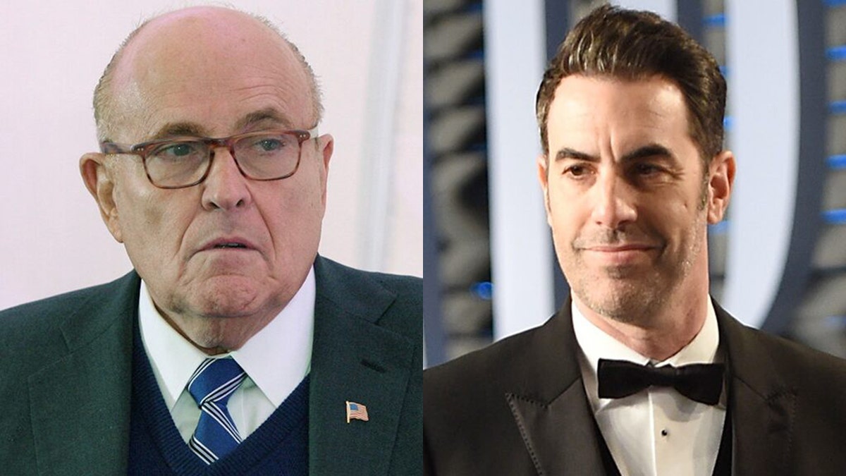 Rudy Giuliani revealed that he thinks Sacha Baron Cohen attempted to prank him.