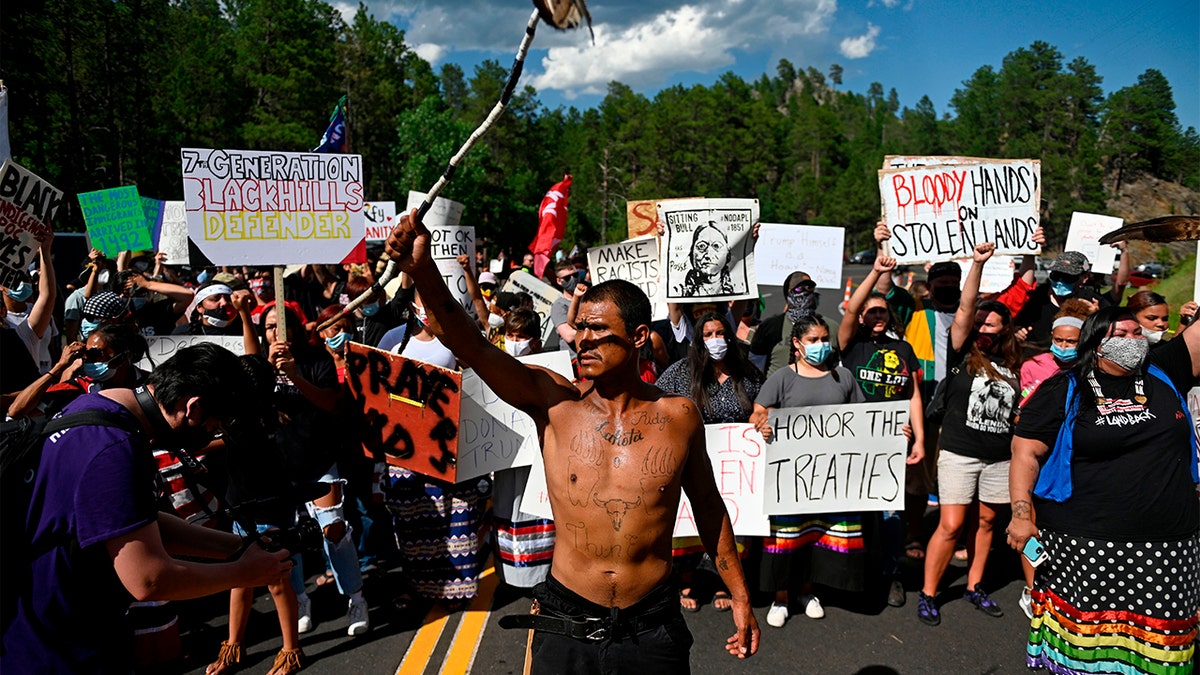 Mount Rushmore protests