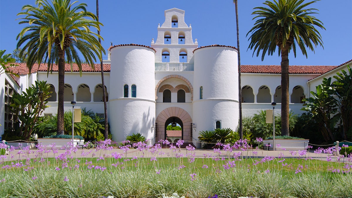 Hepner Hall at San Diego State University.