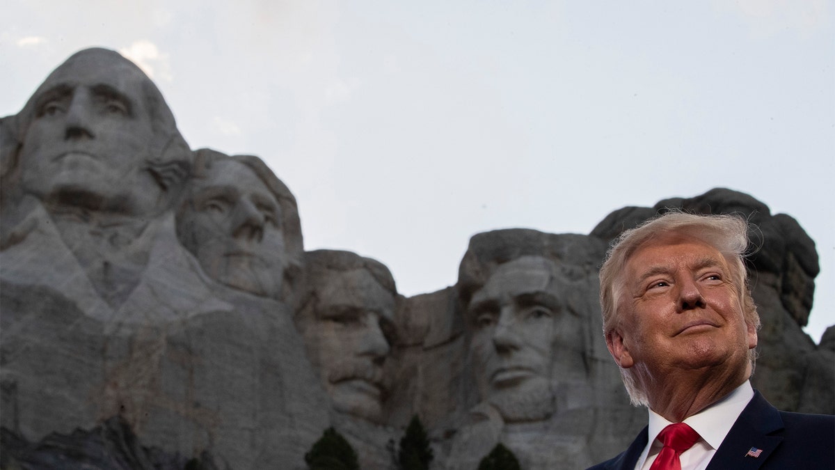 Trump at Rushmore