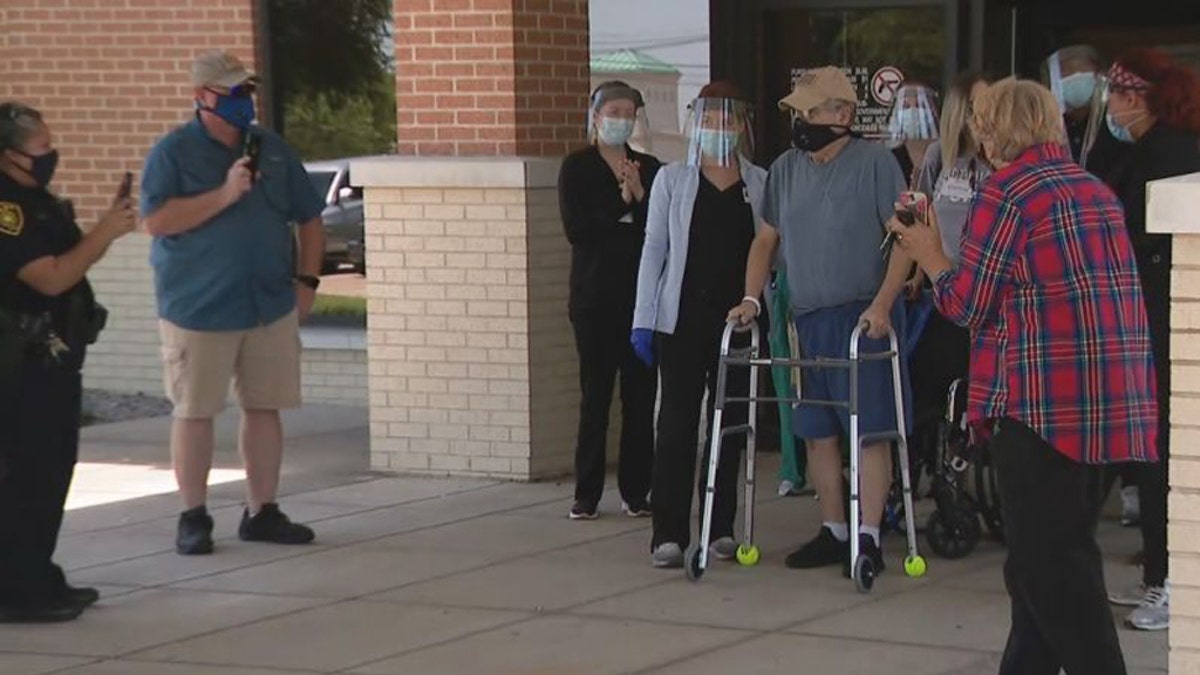 Dallas ISD Sgt. Vince Remediz spent more than 100 days in a hospital fighting the coronavirus. (KDFW)