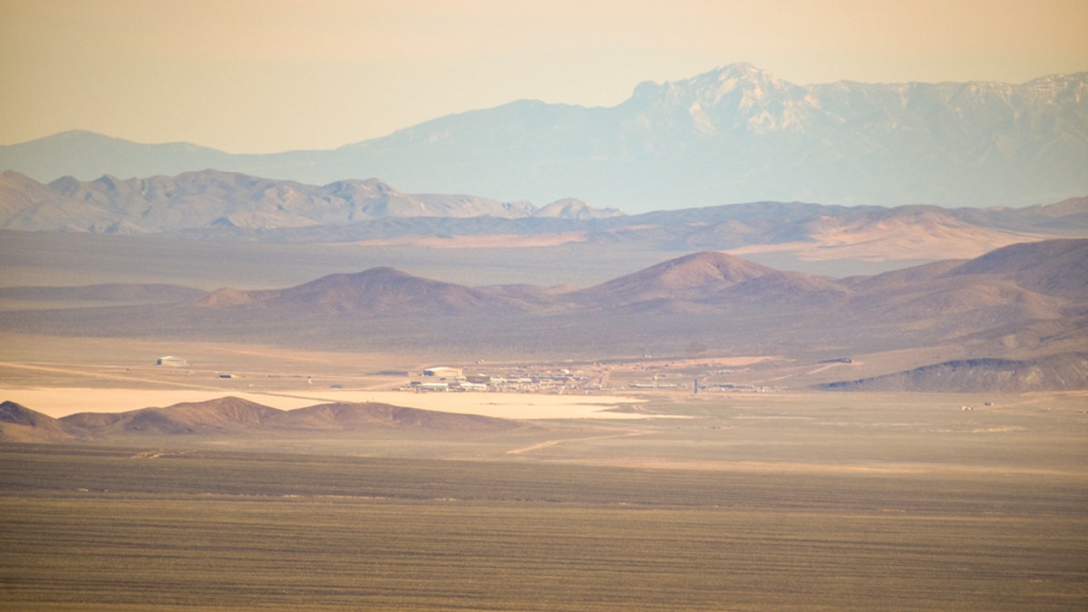 A photo from Gabriel Zeifman shows a new angle of the mysterious base in the Nevada desert known as Area 51.