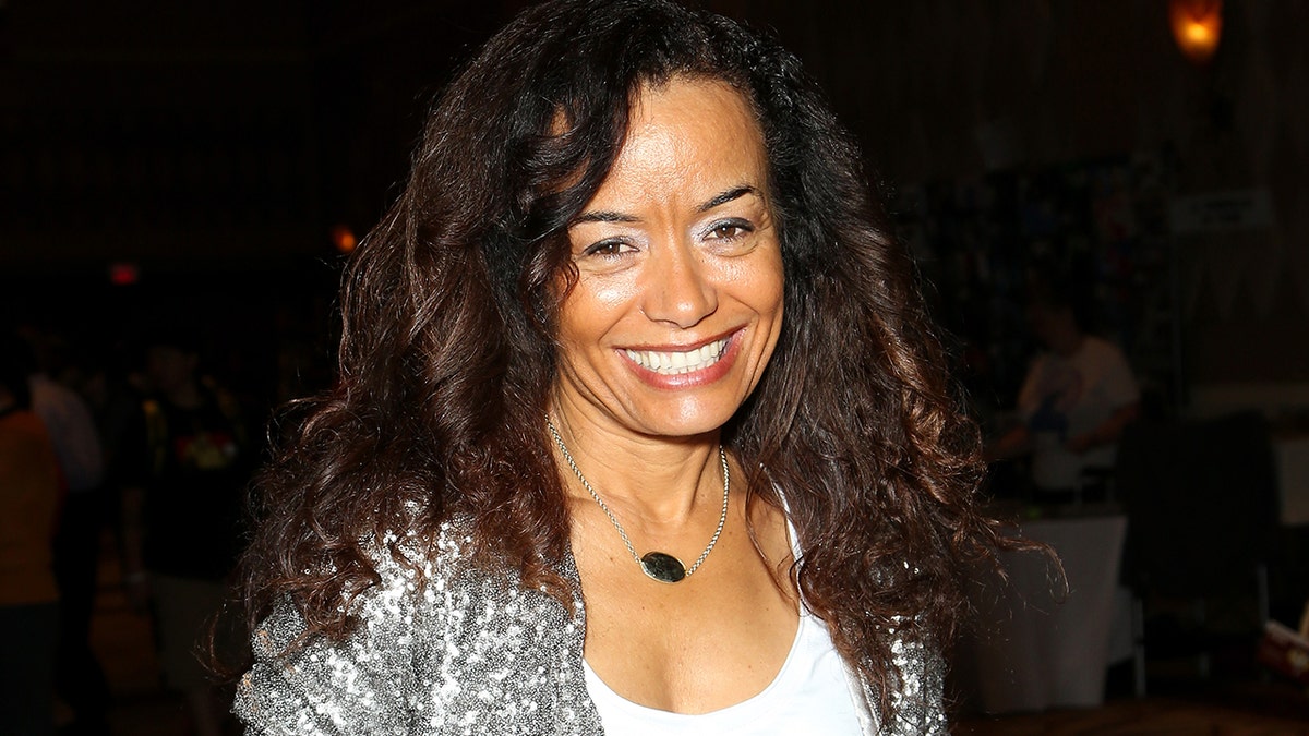 Actress Galyn Gorg attends the 14th annual official Star Trek convention at the Rio Hotel & Casino on August 8, 2015 in Las Vegas, Nevada.