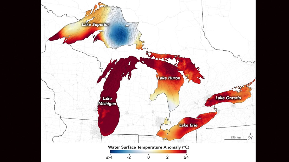 Great Lakes temperatures soar to 'basically bathwater' amid summer heat  wave