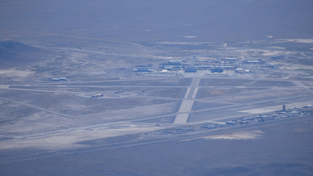A photo from Gabriel Zeifman shows a new angle of the mysterious base in the Nevada desert known as Area 51.