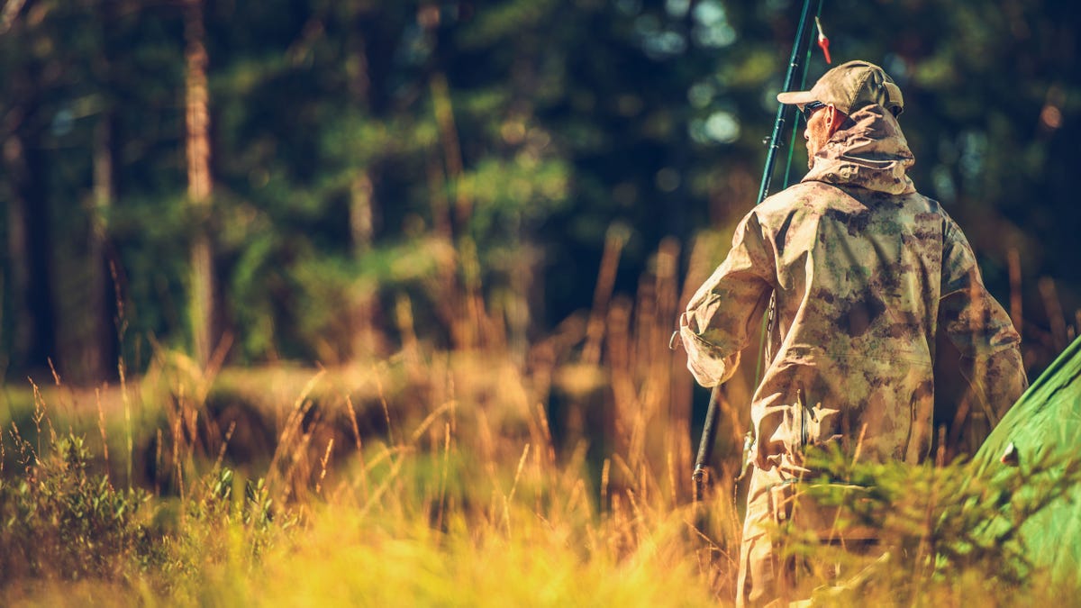 Caucasian Hunter in the Wild