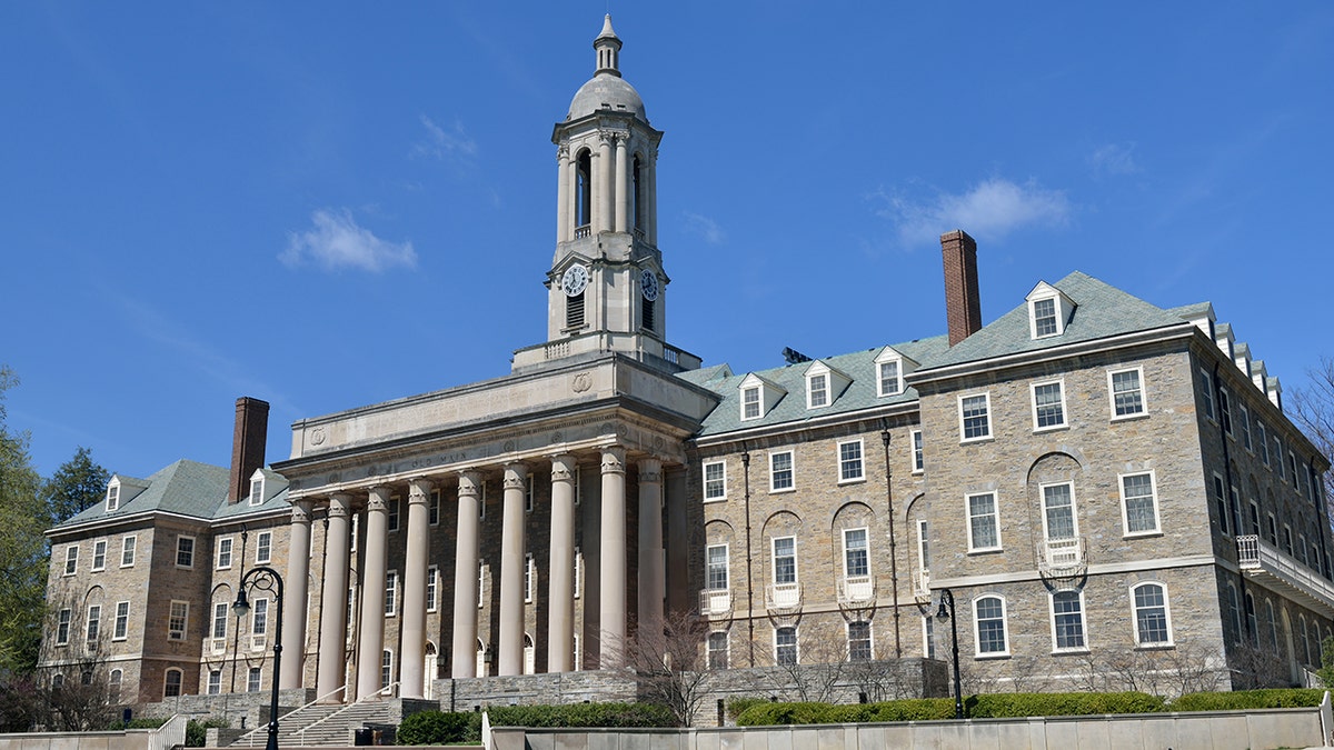 Penn State's iconic Old Main building