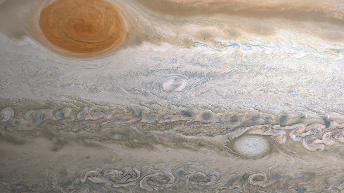 (Credit: NASA/JPL-Caltech/SwRI/MSSS, Kevin M. Gill)