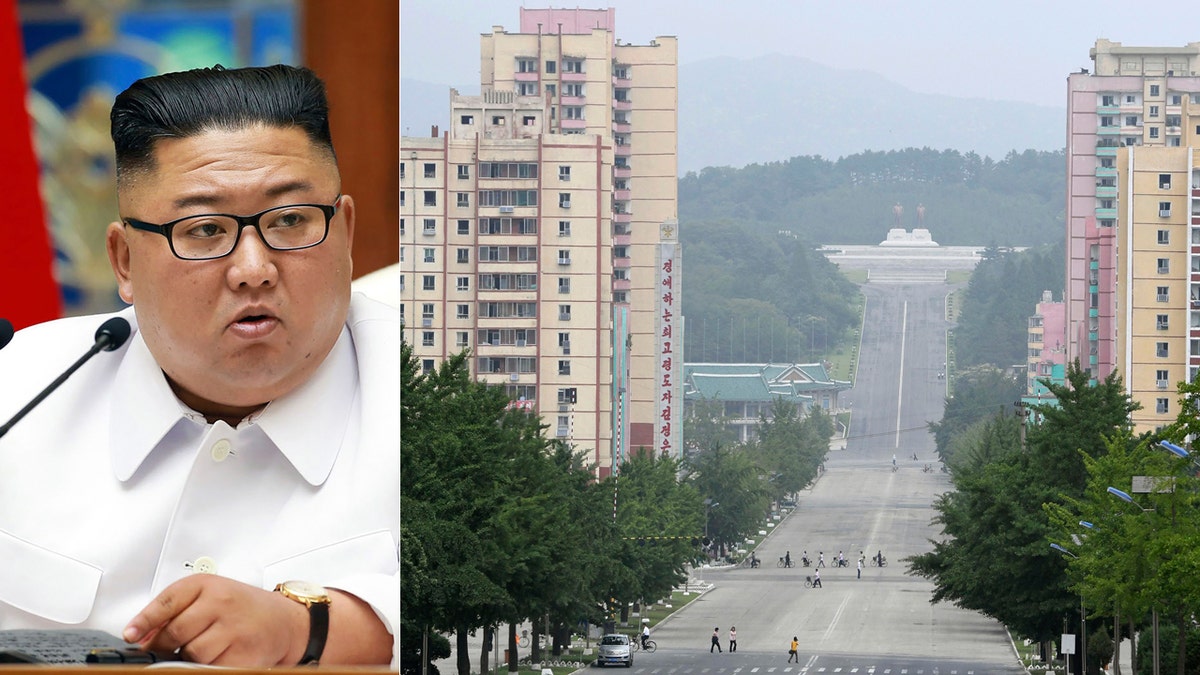 North Korean leader Kim Jong Un placed the city of Kaesong near the border with South Korea under total lockdown after a person was found there with suspected COVID-19 symptoms, saying “the vicious virus” may have entered the country, state media reported