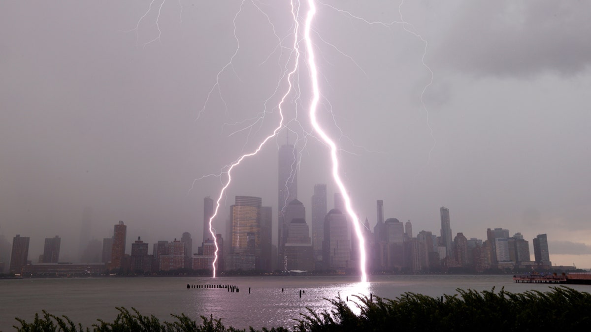 NYC Sees Stunning Lightning From Thunderstorms, Flash Floods In ...