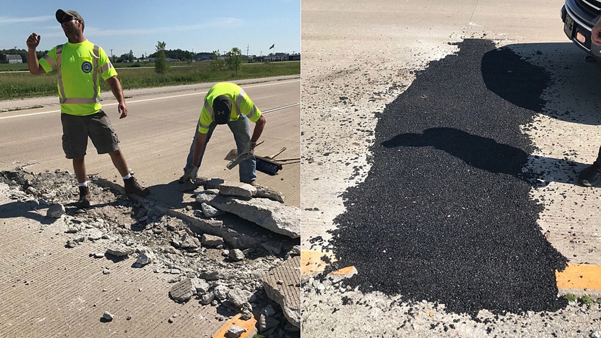 Dozens of roads have buckled in Wisconsin and Illinois as a heat wave and high humidity have created conditions for pavement buckling.