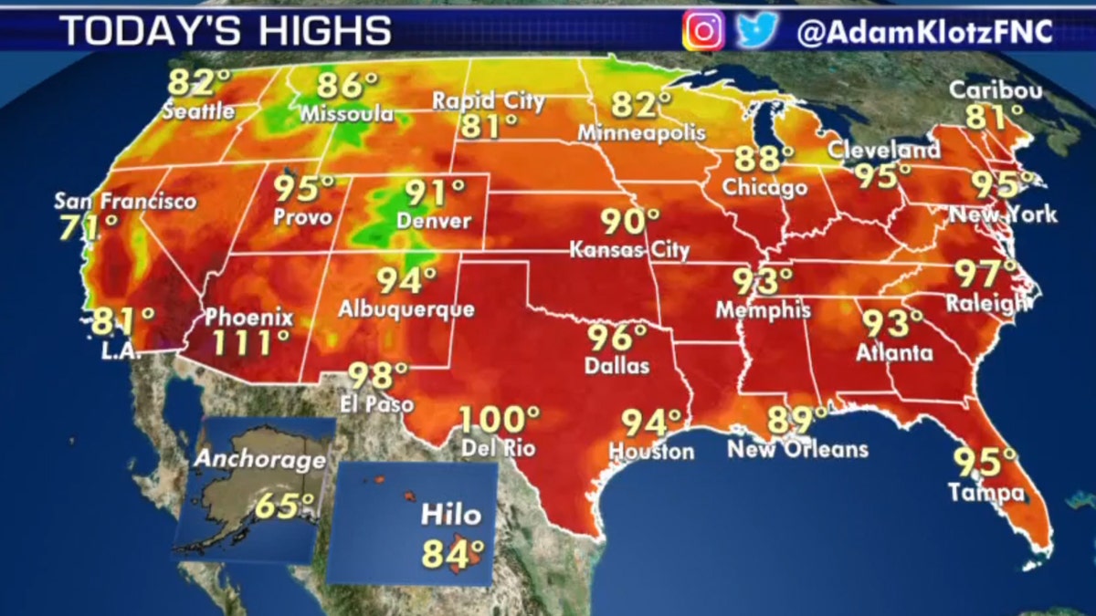 Summer heat wave spreads into Northeast, over 115 million under alerts ...