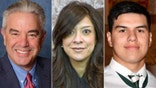 Left: Mark Anderl Middle: Judge Esther Salas Right: Daniel Anderl