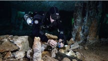 Prehistoric mine discovered in flooded cave complex in Mexico