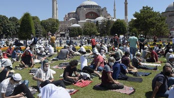 Hagia Sophia hosts first prayer since reopening, 86 years after converting to a museum