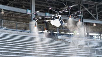 Texas stadiums helping fight coronavirus with disinfectant-spraying drones