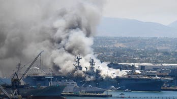 Navy charges sailor in connection with USS Bonhomme Richard fire that destroyed warship