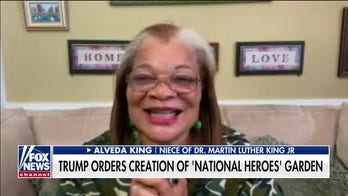 Alveda King on Trump's decision to create national garden honoring US heroes: 'I love the idea'