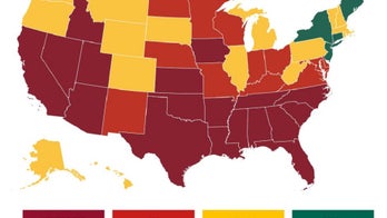 New coronavirus map shows grim trend for more than half of all US states
