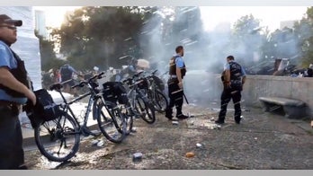 Chicago police video shows 'ambush' of officers at Grant Park Columbus statue, authorities say