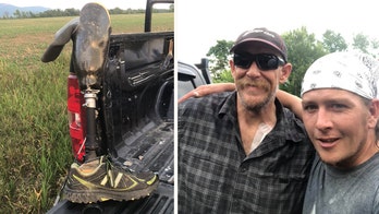 Vermont farmer returns prosthetic leg that skydiver lost during jump