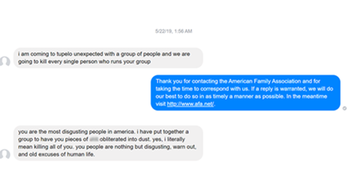 Florida man sentenced for threats against Christian organization on Facebook, tech giant ignored posts