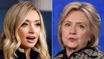 McEnany dismisses Hillary's suggestion Trump won't leave office 'quietly' if he loses: 'Quite comical'