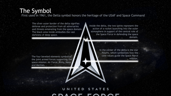 Space Force unveils delta logo and 'semper supra' motto