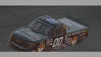 NASCAR truck to feature 'Thin Blue Line' flag in support of wounded police officers