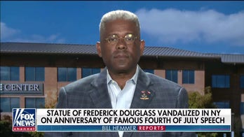 Allen West blasts 'ignorant' protesters who vandalized Frederick Douglass statue