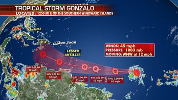 Tropical Storm Gonzalo forms in Atlantic, sets yet another record for 2020 hurricane season
