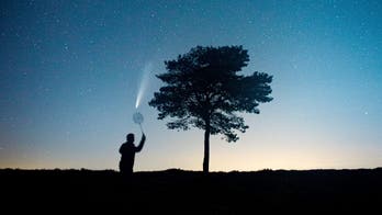 Man 'plays' badminton with NEOWISE comet in viral photo