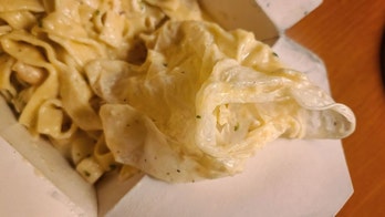Cheesecake Factory customer claims latex glove was found inside pasta order for her 'high-risk' husband