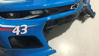 Bubba Wallace's wrecked NASCAR All-Star car bumper sold for $20G at charity auction