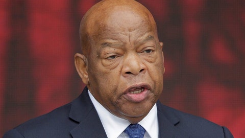 Navy christens ship for late John Lewis on the 1-year anniversary of his passing